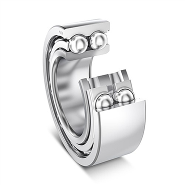 52 Series 20 mm I.D Double Rows Angular Contact Type Ball Bearing